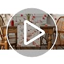 Artoid Mode Floral Hearts Valentine's Table Runner 13x120 Inch Beige