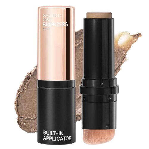 Erinde Cream Contour Bronzer Stick - Blendable Matte Finish for Natural Face Shaping | Waterproof, Long Lasting, 01 Warm Tone