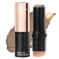 Erinde Cream Contour Bronzer Stick - Blendable Matte Finish for Natural Face Shaping | Waterproof, Long Lasting, 01 Warm Tone