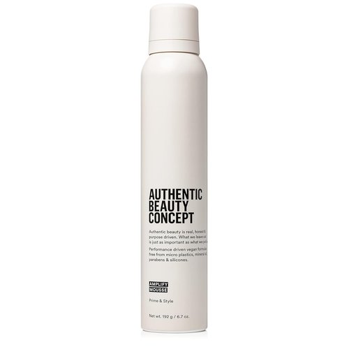 Authentic Beauty Concept Amplify Mousse - Volumizing Styling Mousse for All Hair Types | Lightweight Hold & Heat Protection | 6.7 oz