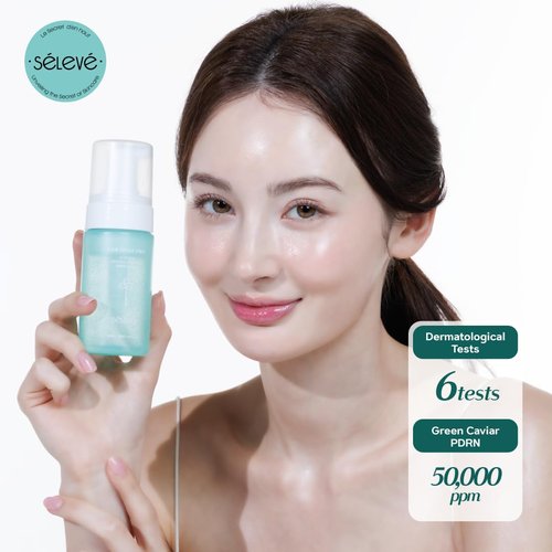 SELEVE Glow Caviar Bubble Toner – Hydrating & Glow Face Toner with Green Caviar Liposomal, Niacinamide, Panthenol & Ferulic Acid, Sensitive & Dry Skin, Korean Skin Care (3.38 fl.oz / 100ml)