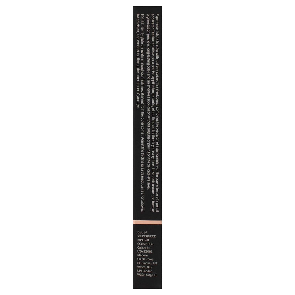 Youngblood One-Swipe Gel Eyeliner - Caviar Color for Effortless Application - 0.01 oz
