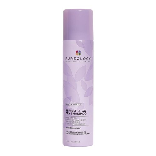 Pureology Style + Protect Dry Shampoo - Refreshes Oily Color-Treated Hair, Volumizing & Vegan