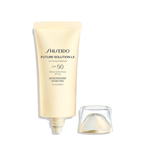 Shiseido Future Solution LX SPF 50 - Anti-Aging Hydrating Sunscreen Cream - Dewy Finish - 50 mL