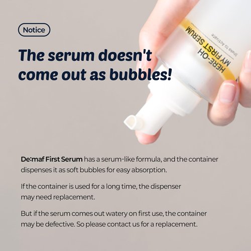 Here-Oh My First Hydrating Serum with Hyaluronic Acid | Facial Serum for Glowing Skin & Skin Barrier Repair | Korean Serum for Dry Skin & Sensitive Skin (5.24 fl oz)