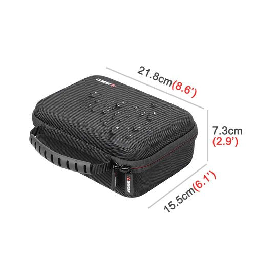 RLSOCO Carrying Case Compatible With Bell+Howell Vacutrim Deluxe Cordless Mens Beard Trimmer | Compact Design with YKK Zipper & Scratch Protection (Case Only)