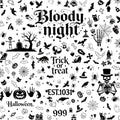Halloween Temporary Tattoos Sheets - 56 Sheets with Pumpkin Bat Spider Designs