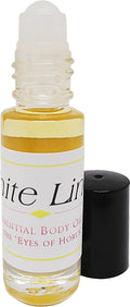White Linen Scented Body Oil - Luxurious Fragrance Roll-On | Gold - 1/8 oz.