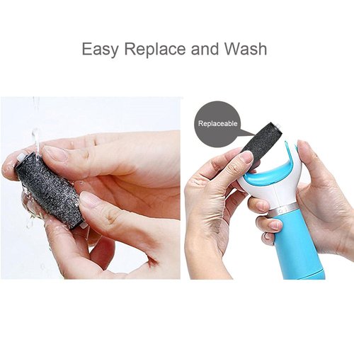 12 Pack Extra Coarse Replacement Roller for Amope Pedi,Replacement Head Refills Compatible with Amope Pedi Refills Electronic Perfect Foot File
