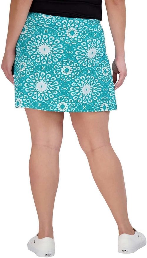 Colorado Tranquility Clothing Women Skort (Medium, Kaleidoscope Teal)