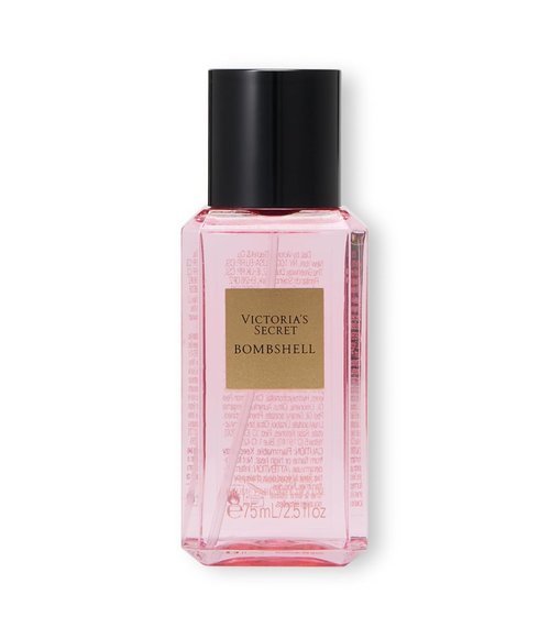 Victoria's Secret Bombshell Mini Fragrance Mist - Travel Size Body Spray with Purple Passion Fruit & Peony (2.5 oz)