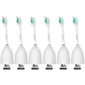 Guhiwuk Replacement Toothbrush Heads Compatible with Philips Sonicare E-Series, Essence, Advance, CleanCare, Elite and Xtreme Screw-on Electric Phillips Brush Handles, 6 Pack