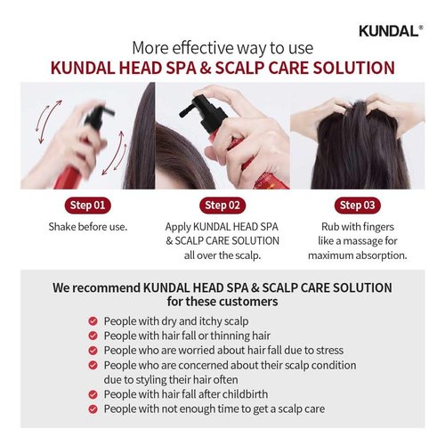 KUNDAL Hair Loss Serum - Caffeine Scalp Tonic & Shampoo for Thicker Hair | White Musk Scent
