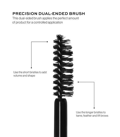 MAKE Beauty Infinite Hold Brow Gel - Clear Eyebrow Gel for Sculpting, Defining & All-Day Hold