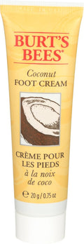 Burt's Bees Coconut Foot Cream - Nourishing Hydration for Soft Feet | 0.75 Ounce