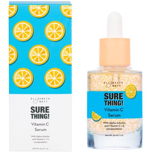 Elizabeth Mott Vitamin C Serum for Face - Lightweight Hydrating Formula for Smoother Skin - 1 fl oz