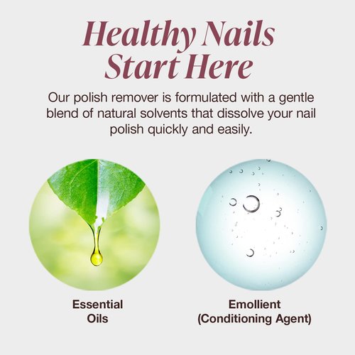 Mini Nail Polish Remover, 3 Fluid Oz. (Pack of 2)