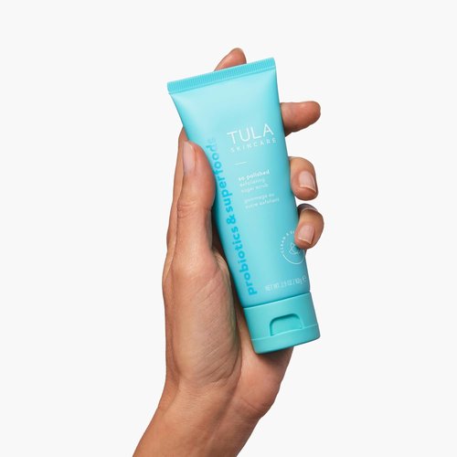 TULA Skin Care So Polished Exfoliating Sugar Scrub - Gently Exfoliates with Sugar & Papaya for Radiant Skin, 2.9 oz.