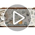 13x48 Inch Blue Fall Table Runner - Polyester Home Party Decor