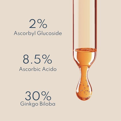 Skiennix Vitamin C Serum - Brightening Antioxidant with Ginkgo Biloba for Dull Skin | 15ml