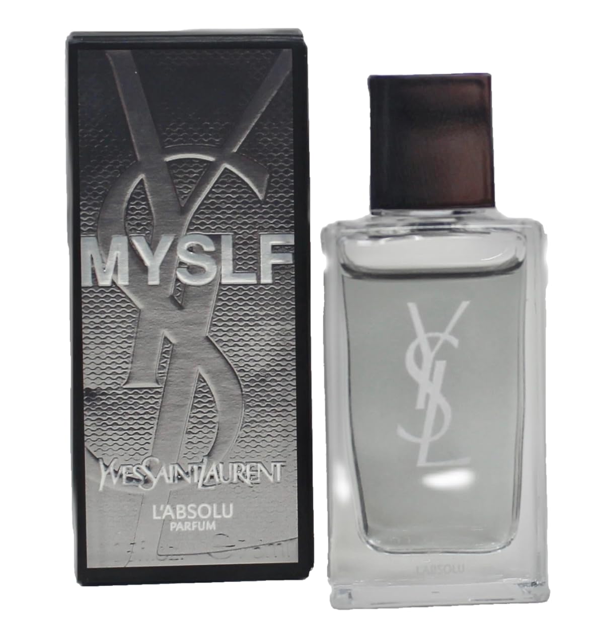 Yves Saint Laurent MYSLF L'ABSOLU Parfum - Men's Mini Travel Size Perfume 7.5 ml | Luxurious Fragrance