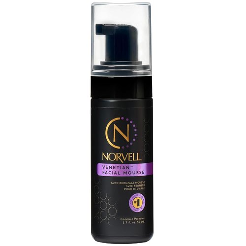 Norvell Venetian Self Tanner Mousse - Instant Natural Bronzer, Streak-Free Glow | 1.7 fl oz