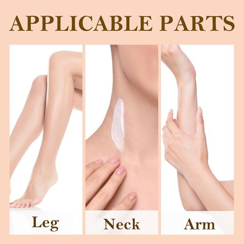 GUDE GUDE Crepe Firming Body Cream, Extra Large Size Body Skin Cream Lotion for Aging Crepe Skin Improve Natural Elastin with Collagen Production for Neck Arms Leg Deeply Moisturizer Cream, 10 oz