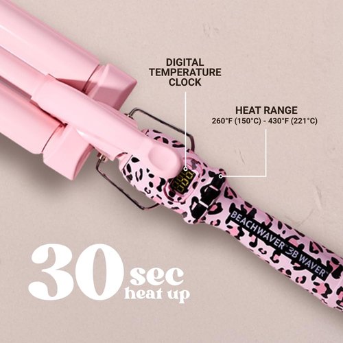 Beachwaver 3B Waver - Effortless Beachy Waves | Professional Styling Tool for All Hair Types