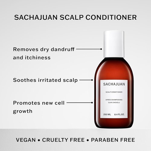 SACHAJUAN Scalp Conditioner - Relieves Dry Itchy Scalp & Dandruff with Salicylic Acid & Rosemary Oil
