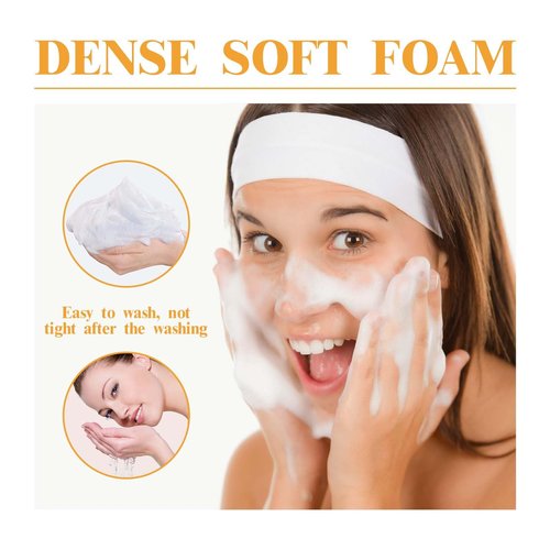 Axnzp 2 Pcs Turmeric Foaming Face Wash With Brush, Deep Cleansing Exfoliating Glow Wash Turmeric Facial Cleanser for Women All Skin. ﻿