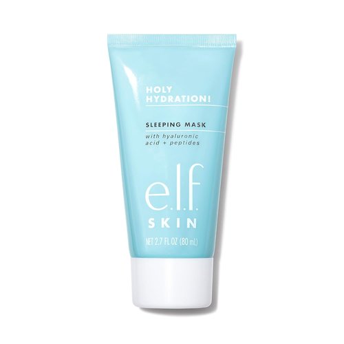e.l.f. SKIN Holy Hydration! Sleeping Mask - Moisturizing & Plumping Dual-Use Face Mask for Soothing Skin