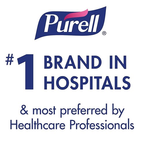 PURELL Brand CRT Healthy Soap Naturally Clean Foam, 17.4 fl oz Hand Soap Table Top Pump Bottle (Pack of 4) - 5013-04