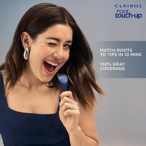 Clairol Root Touch-Up | Nice'n Easy Permanent Hair Dye - 2 Pack of Black Hair Color