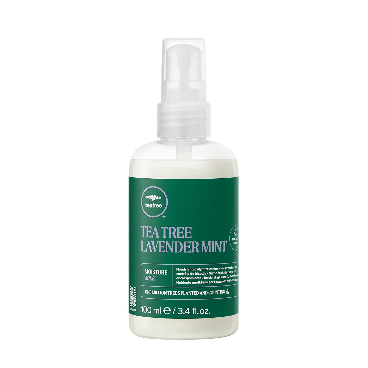 Tea Tree Lavender Mint Leave-In Conditioner - Moisture Milk for Coarse, Curly & Dry Hair | 3.4 fl. oz.