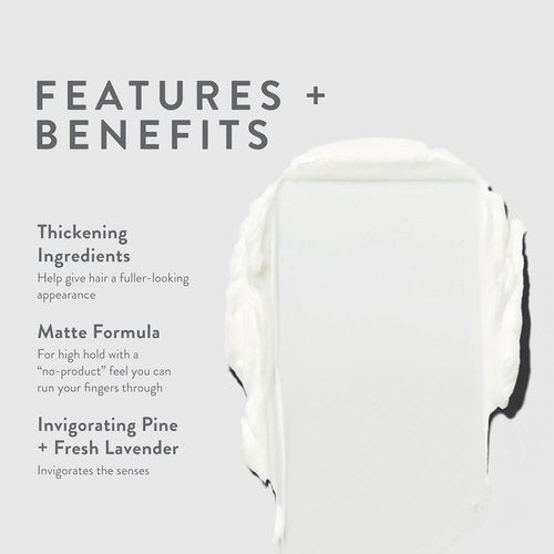 MITCH by Paul Mitchell Reformer Texture Cream - High Hold, Matte Finish for All Hair Types, 3 oz.