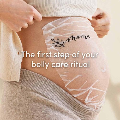 Evereden Soothing Belly Mask for Stretch Marks - Clean, Non-Toxic Pregnancy Skincare | One Size | 1 Count