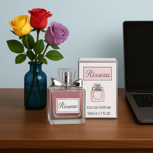 Regine Switzerland Women's Perfume - Luxurious Eau de Parfum in Pink Glass Bottle | Long-Lasting Elegance (50ml)