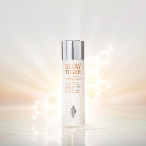 Charlotte Tilbury Glow Face Toner - Exfoliating Toner for Oily Skin | Hydrates, Reduces Pores & Plumps Skin
