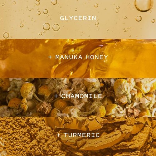 Keys Soulcare Golden Cleanser - Foaming Face Wash with Manuka Honey for Gentle Cleansing & Soothing | 6 oz