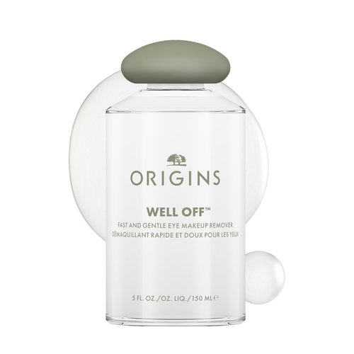 Origins Well Off Fast And Gentle Eye Makeup Remover | Ophthalmologist Tested | Non-Greasy + Non-Irritating | For All Skin Types, 5 Fl Oz