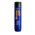 Matrix Brass Off Toning Blue Shampoo - Neutralizes Brassy Tones for Color-Treated Hair | 10.1 Fl Oz