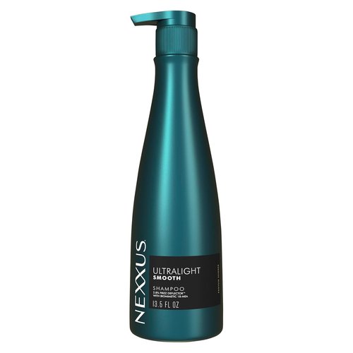 Nexxus Ultralight Smooth Smoothing Shampoo - Frizz Deflector Technology | 13.5 oz for Silky Hair