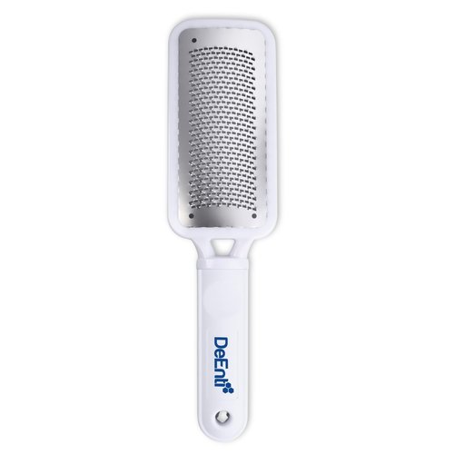 DeEnti Metal Foot Rasp, Professional Grade Stainless Steel, Salon Quality Callus Remover, Lightweight Foot Scrubber, Home Manicure and Pedicure Tools