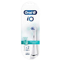 Oral-B iO Electric Toothbrush Heads - Specialized Clean for Deeper Plaque Removal, Pack of 2, White