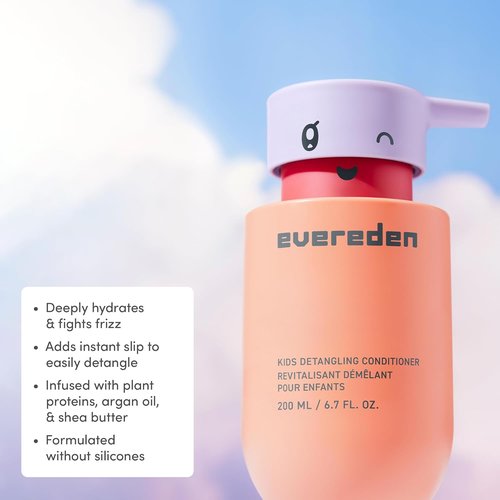 Evereden Kids Conditioner Detangler - Non-Toxic Haircare for Silky Smooth Hair | 6.7 fl oz