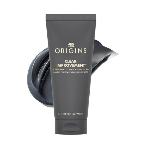 Origins Clear Improvement Active Charcoal Mask - Purifies Pores & Reduces Oil | With Bamboo Charcoal