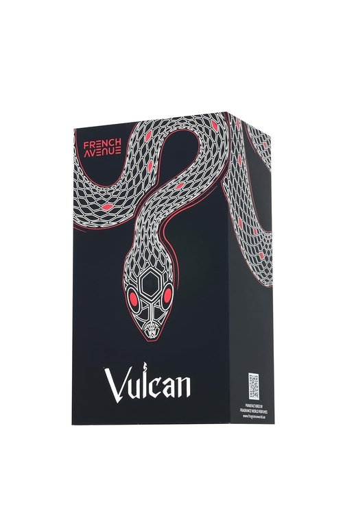French Avenue Vulcan Black EDP - 100ml Long-Lasting Fragrance for Men