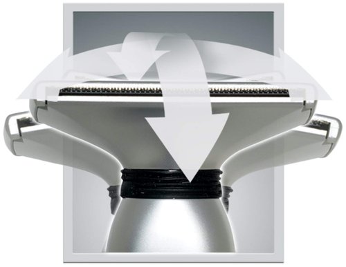 MANGROOMER Platinum Pro Back Shaver - 3 Flex Heads, Power Hinge & Extreme Reach Handle | Bonus Case Included