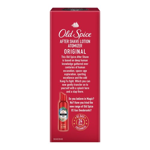 Old Spice After Shave Lotion Atomizer Original - 150 ml