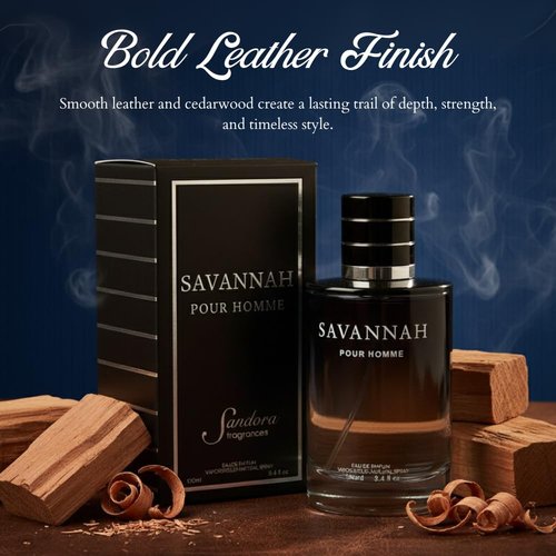 Sandora Fragrances Men's Cologne - Inspired by Renowned Perfume | Fresh & Spicy with Bergamot, Lavender & Cedar - 3.4 fl oz